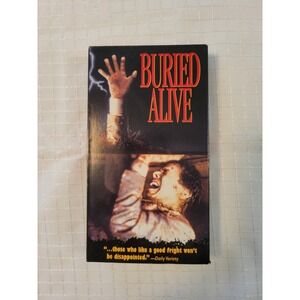 Buried Alive VHS 1990 Movie Tim Matheson Jennifer Jason Leigh GoodTimes 1996